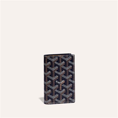 goyard wallet dark blue|Goyard saint pierre card wallet.